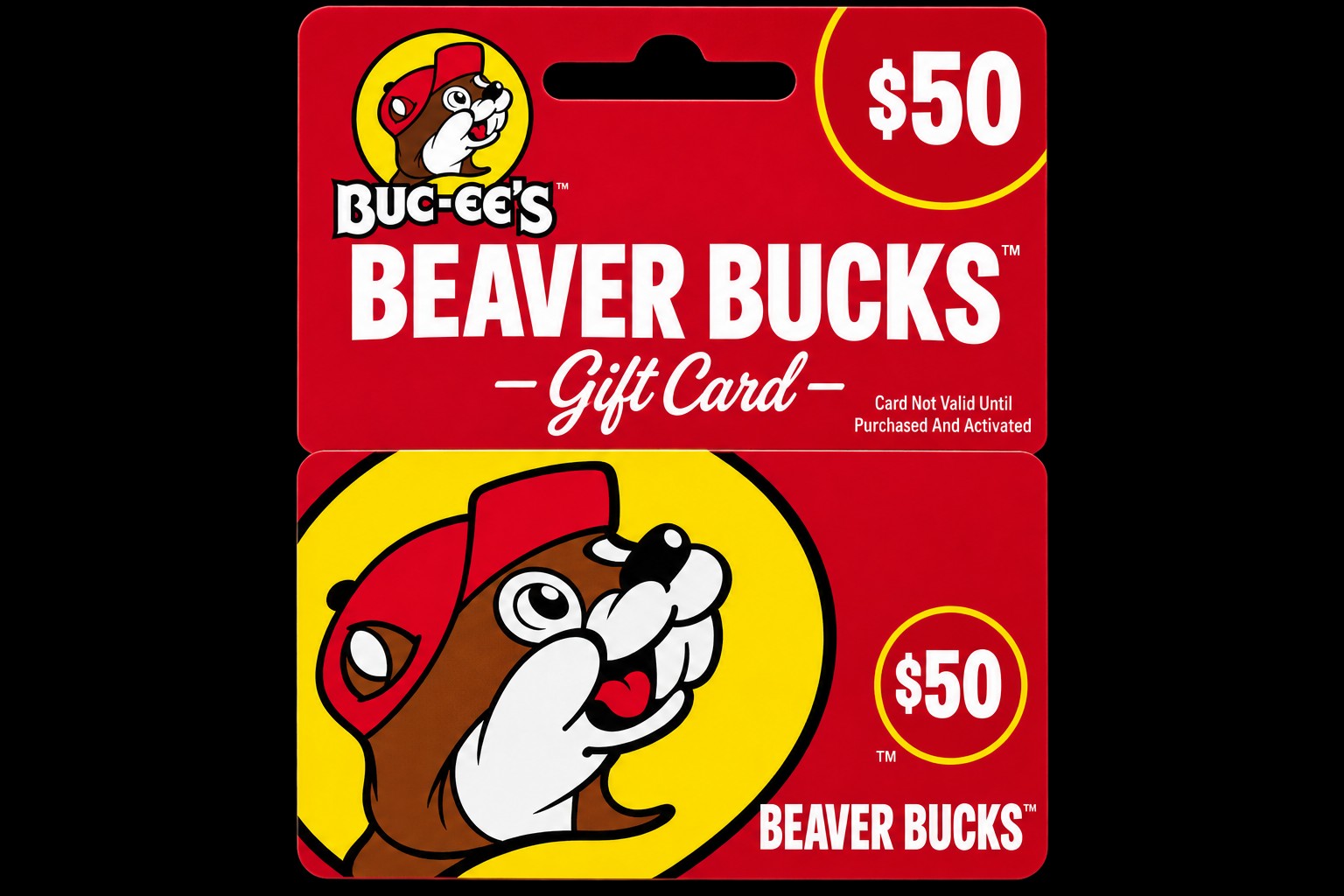 Buc-ee’s $50 gift card